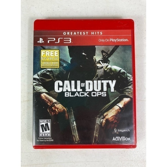 Playstation Call of Duty Black Ops Video Game PS3 Rated M 17+ Authentic Action - Picture 4 of 10